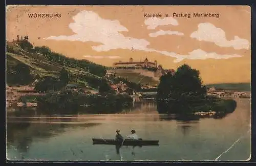 AK Würzburg, Käppele und Festung Marienberg