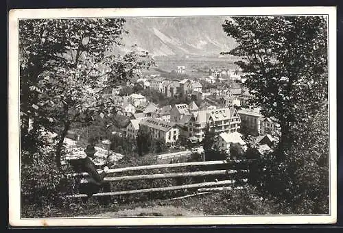 AK Landeck, Teilansicht mit Posthotel von J. Müller