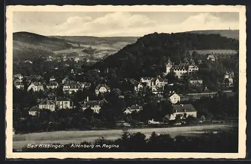 AK Bad Kissingen, Blick auf Altenberg mit Regina