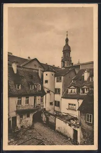 AK Würzburg, Schildhof, Neubaustrasse 50