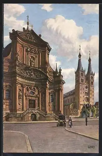 AK Würzburg, Neumünster & Dom