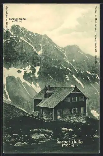 AK Geraer Hütte, Sägewandspitze