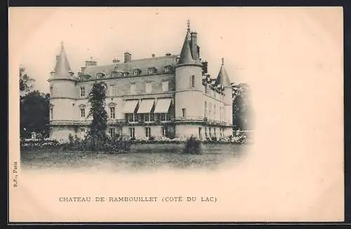 AK Rambouillet, Château côté du lac