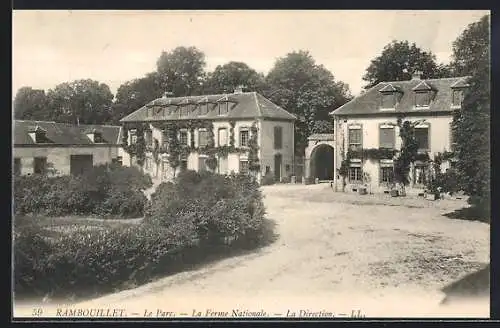 AK Rambouillet, Le Parc, La Ferme Nationale, La Direction