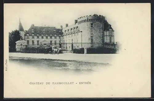 AK Rambouillet, Entrée du Château de Rambouillet