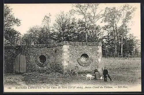 AK Maisons-Laffitte, Les Caves du Nord, XVIIe siècle, Ancien Chenil du Château