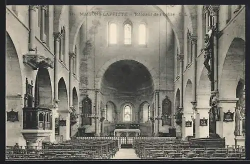 AK Maisons-Laffitte, Intérieur de l`église