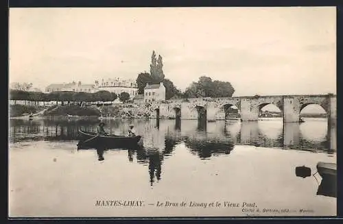 AK Mantes-Limay, Le bras de Limay et le vieux pont