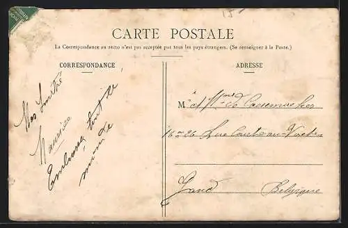 AK Versailles, Motifs historiques et artistiques intégrés dans le lettrage décoratif