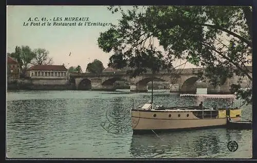 AK Les Mureaux, Le Pont et le Restaurant de l`Ermitage