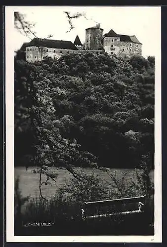 AK Lockenhaus, Blick zur Burg