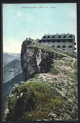 AK Schafberg, Hotel auf der Schafbergspitze