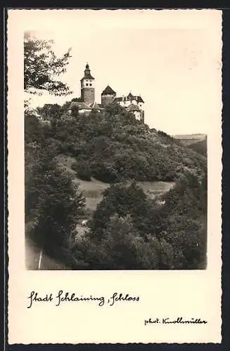 AK Schlaining, Blick zum Schloss