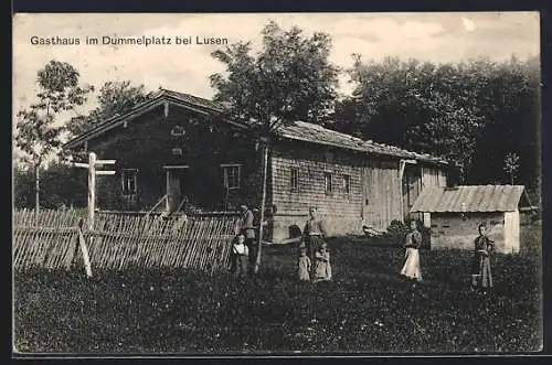 AK Mauth / Bayr. Wald, Gasthaus im Tummelplatz