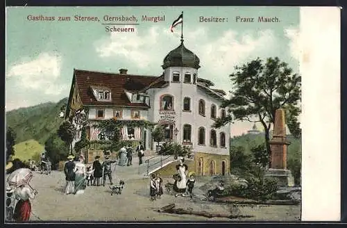 AK Gernsbach, Gasthaus zum Sternen