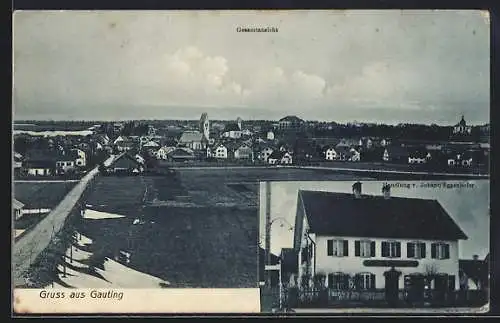 AK Gauting, Handlung von Johann Eggenhofer, Gesamtansicht