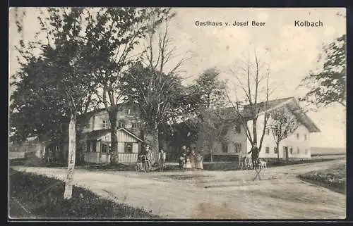 AK Kolbach, Gasthaus von Josef Beer