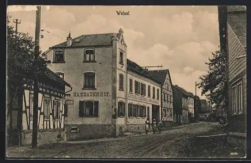 AK Weisel / Rhein, Hotel Nassauer Hof