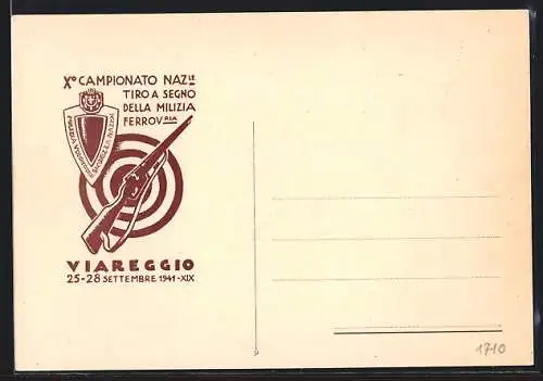 AK Viareggio, X. Campionato Nazionale Tiro a Segno della Milizia Ferroviaria 1941, Schützenfest