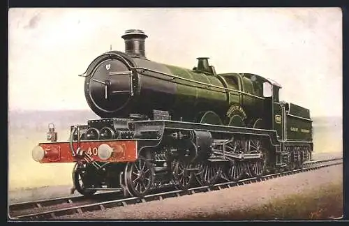 Künstler-AK englische Eisenbahn Princess Mary