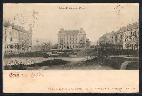 AK Leoben, Kaiser Franz-Josef-Platz