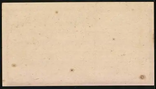 Notgeld Gossam 1920, 20 Heller, Stadtansicht mit Kirche und dekorativem Schriftzug