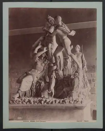 Fotografie Giorgio Sommer, Napoli, Ansicht Neapel - Napoli, Museo Toro Farnese