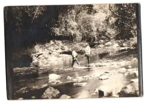 22 Fotografien Ansicht Panama-Stadt, Panamaer mit Familie vor Holzhütte, Ruine der alten Stadt