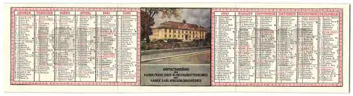 Kalender Wien 1918, Verkaufsladen Bürsten & Korbwaren, Mariahilferstrasse 202, Blindenarbeiterheim Baumgartenstr. 77-79