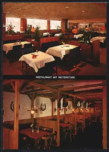 AK Oldenburg i. O., Restaurant Hertie mit Reiterstube