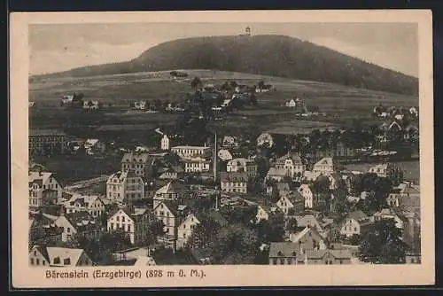 AK Bärenstein /Erzgebirge, Panorama