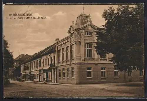 AK Theresienstadt, K. u. k. Korps-Offiziers-Schule