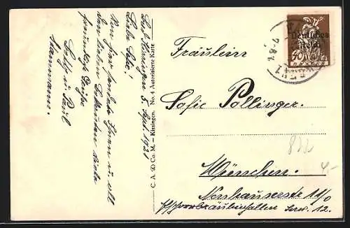 AK Bad Kissingen, Kgl. Kurhaus / Regentenbau mit Strasse