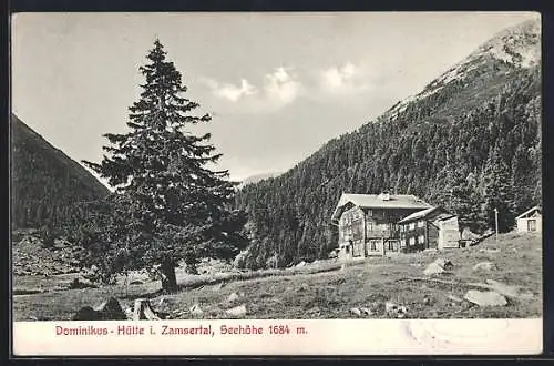 AK Dominikushütte im Zamsertal