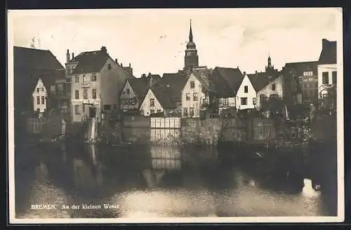 AK Bremen, Partie an der kleinen Weser