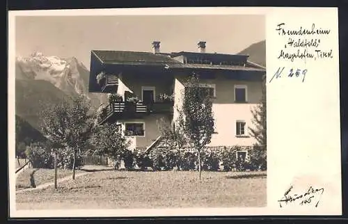 AK Mayrhofen /Tirol, Krölls Fremdenheim Waldfeld