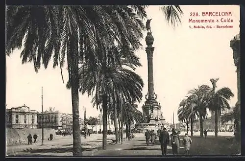 AK Barcelona, Monumento a Colon