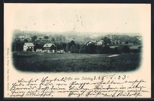 AK Tutzing, Blick über die Ortschaft