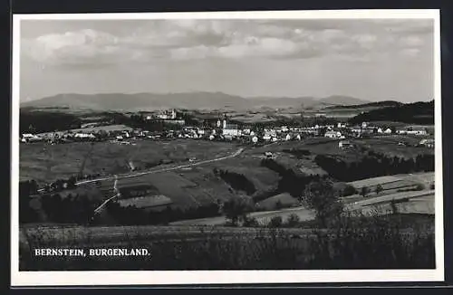 AK Bernstein /Burgenland, Gesamtansicht aus der Ferne