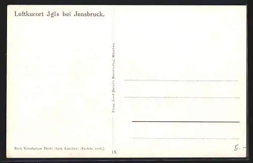 AK Igls, Totalansicht mit Habicht & Serles