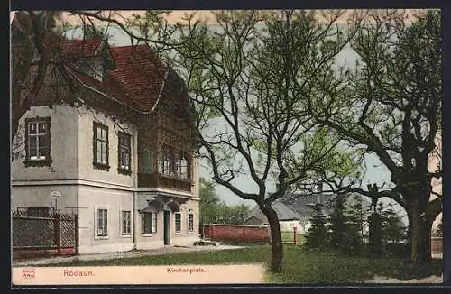 AK Rodaun, Kirchenplatz