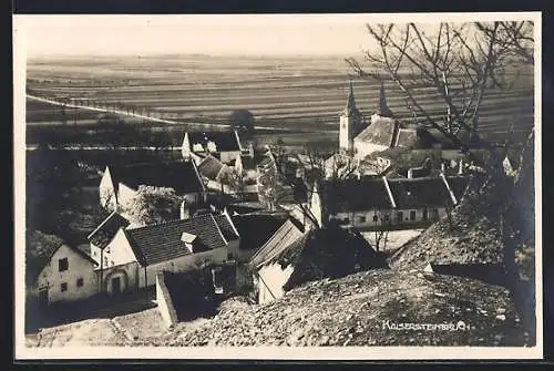 AK Kaisersteinbruch, Teilansicht mit Kirche