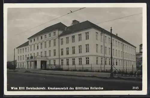 AK Wien, Krankenanstalt des Göttlichen Heilandes in der Dornbacherstrasse