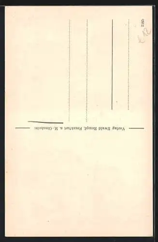 AK Frankfurt-Ginnheim, Wohnsiedlung Friede mit Krieger-Heimstätte