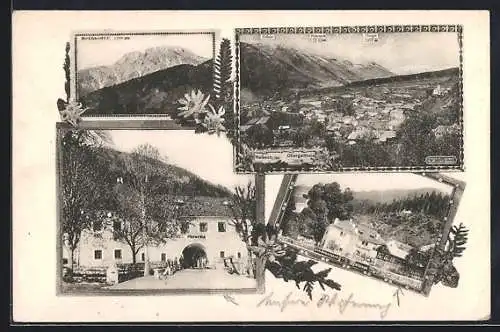 AK Kirchbach im Gailtal, Reisach, Hotel Schönberghof, Pirschl, Reisskofel