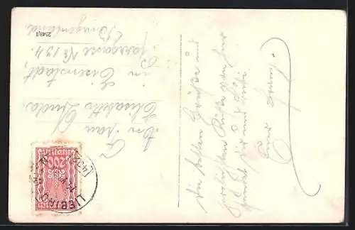 AK Steinberg, Kirche, Handlung, Strassenpartie