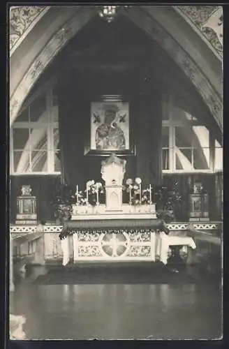 AK Prien, Altar in der Kirche
