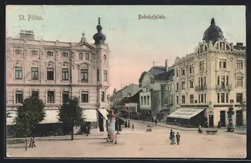 AK St. Pölten, Bahnhfoplatz