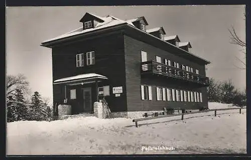 AK Peilsteinhaus, Ansicht im Winter