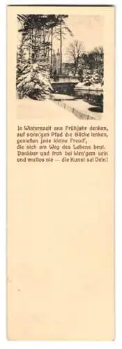 Lesezeichen Donaueschingen, Hofbuchhandlung Otto Mory, Ortsansicht
